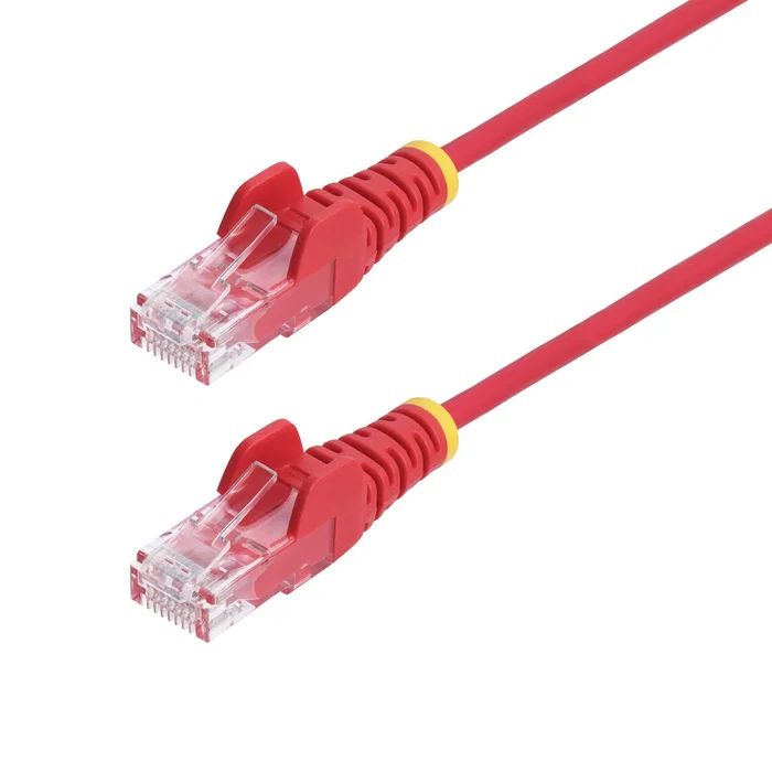 StarTech.com Cable de Red Ethernet CAT6 Delgado Rojo 1,5m RJ45 Snagless Slim 28AWG PoE++ 100W StarTech.com Cable de Red Ethernet CAT6 Delgado Rojo 1,5m RJ45 Snagless Slim 28AWG PoE++ 100W