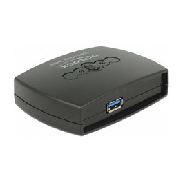 DeLOCK 87723 Switch USB 3.0 para compartir periféricos entre 2 equipos