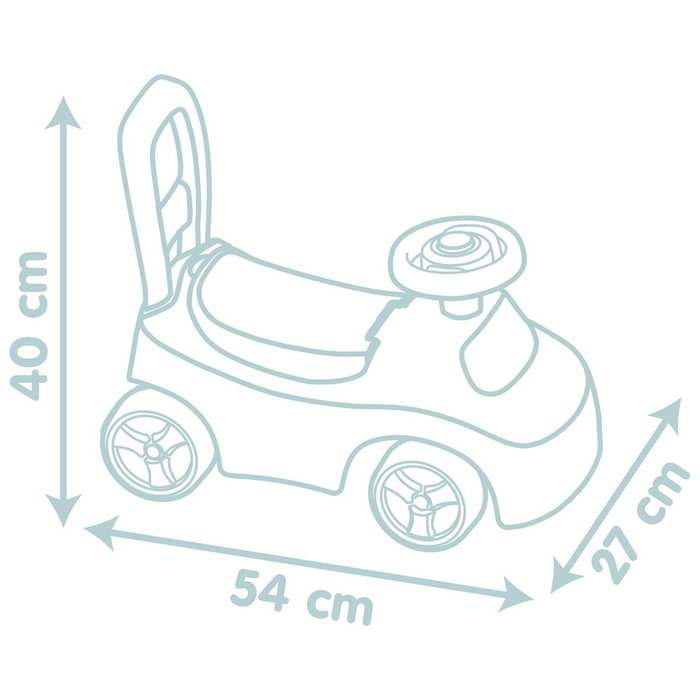 Smoby Little Smoby Correpasillos 50x20x27 cm