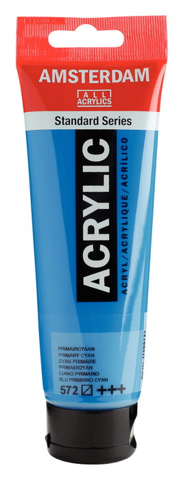 Talens Amsterdam Standard Series Pintura Acrílica Cian Primario 120ml