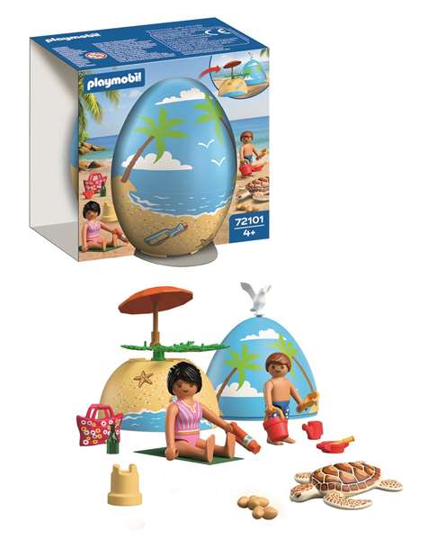 Playmobil Play Egg: Vacaciones en la Playa Playmobil Play Egg: Vacaciones en la Playa