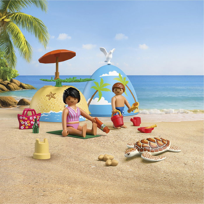 Playmobil Play Egg: Vacaciones en la Playa Playmobil Play Egg: Vacaciones en la Playa