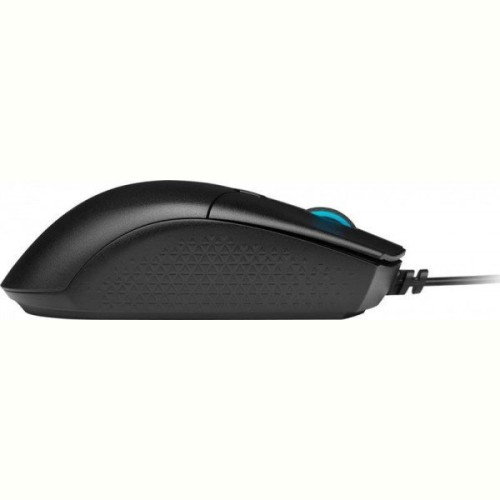 Corsair CH-930C011-EU Ratón Óptico USB Tipo A Mano Derecha Negro 12400 DPI Iluminación Azul