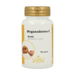 Jellybell Meganoderma-C Reishi 60 cápsulas Complemento Alimenticio Inmunomodulador