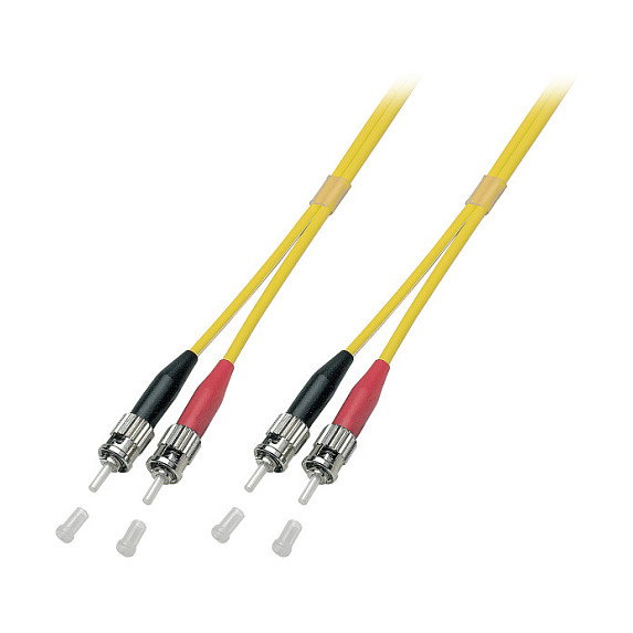 EFB Elektronik O2003.10 Cable de fibra óptica OS2 ST-ST 10m Amarillo EFB Elektronik O2003.10 Cable de fibra óptica OS2 ST-ST 10m Amarillo