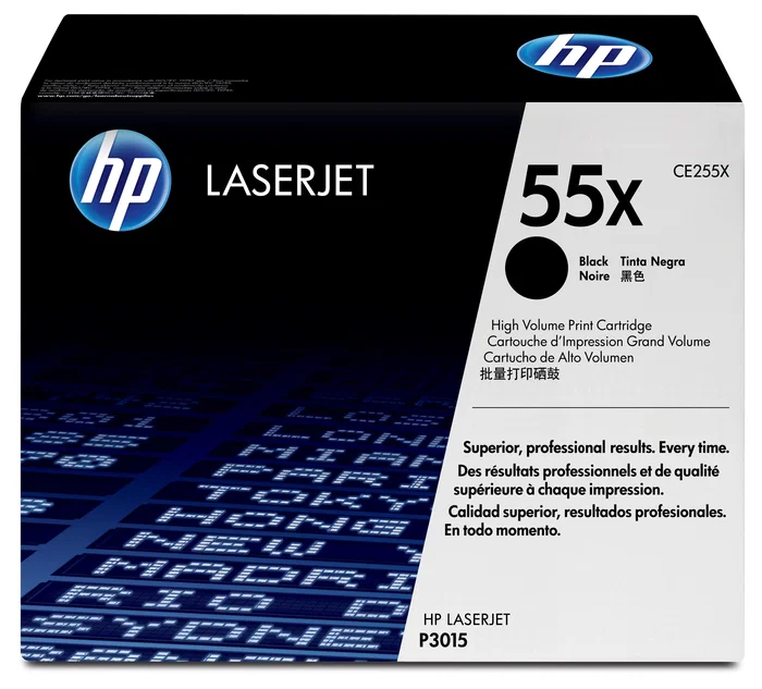 HP Cartucho de tinta original 55X de alta capacidad negro HP Cartucho de tinta original 55X de alta capacidad negro