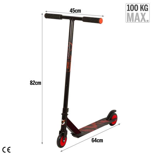Color Baby Patinete Aluminio 2 ruedas Stunt Evolution Rueda 100Mm Color Baby Patinete Aluminio 2 ruedas Stunt Evolution Rueda 100Mm