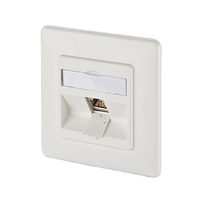METZ CONNECT Anschlussdose E-DATmodul TIA/EIA Cat.6A 8(8) UP Blanco METZ CONNECT Anschlussdose E-DATmodul TIA/EIA Cat.6A 8(8) UP Blanco