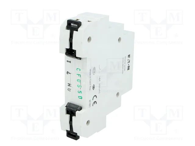 EATON ELECTRIC Interruptor de botón 230VAC 16A Verde EATON ELECTRIC Interruptor de botón 230VAC 16A Verde