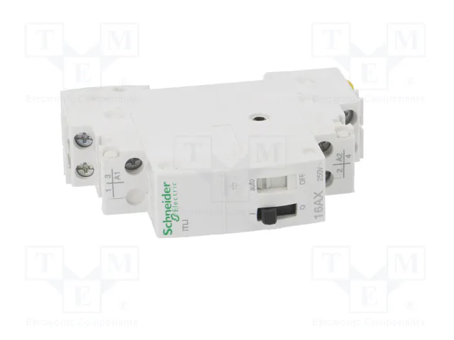 SCHNEIDER ELECTRIC Relé de instalación biestable por impulsos NC + NA 16A SCHNEIDER ELECTRIC Relé de instalación biestable por impulsos NC + NA 16A