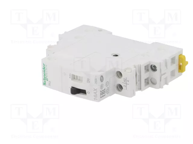 SCHNEIDER ELECTRIC Relé de instalación biestable por impulsos NC + NA 16A SCHNEIDER ELECTRIC Relé de instalación biestable por impulsos NC + NA 16A