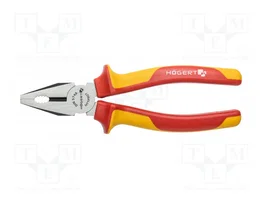 HÖGERT TECHNIK Alicates universales aislados 200 mm 1kV AC