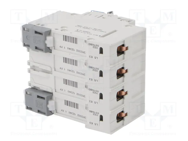 HAGER MBN416E Interruptor magnetotérmico 4 polos 16A 6kA