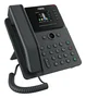 Fanvil V61W Teléfono IP VoIP Wi-Fi 6 Negro con Pantalla LCD 2.4", 4 Líneas, PoE, Bluetooth 5.4 y Conexión Gigabit Ethernet para Oficina