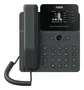Fanvil V61W Teléfono IP VoIP Wi-Fi 6 Negro con Pantalla LCD 2.4", 4 Líneas, PoE, Bluetooth 5.4 y Conexión Gigabit Ethernet para Oficina