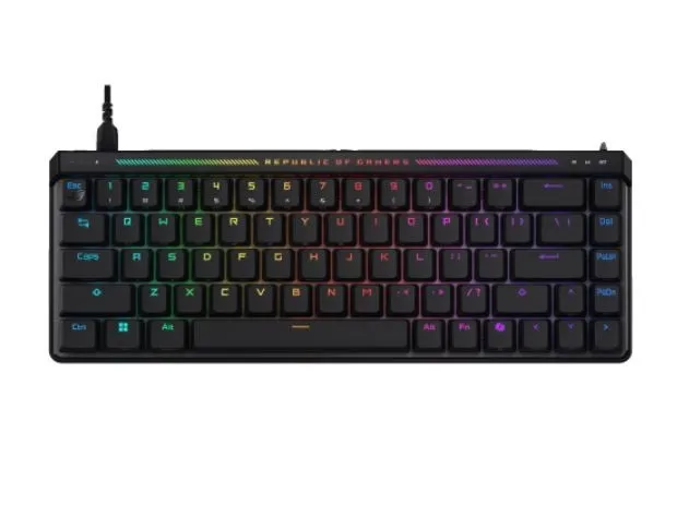 Asus ROG Falchion ACE HFX Teclado Gaming Mecánico USB C Negro Layout Polaco Asus ROG Falchion ACE HFX Teclado Gaming Mecánico USB C Negro Layout Polaco