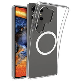 dbramante 1928 QI2 Funda para Samsung Galaxy S25 Ultra Transparente Carga Inalámbrica