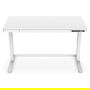 Digitus DA-90424 Escritorio Eléctrico Altura Regulable con Cajón y Carga USB 120x60cm Blanco