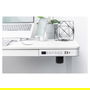 Digitus DA-90424 Escritorio Eléctrico Altura Regulable con Cajón y Carga USB 120x60cm Blanco