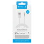 Sandberg Cable USB A a Lightning MFI 1 Metro Blanco, Conectores Derechos, USB 2.0, RoHS, Referencia: USB3.0 > Lightning (ST-ST) 1m