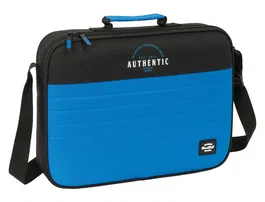 Mochila Escolar BlackFit8 Underground Azul Negro 38 x 28 x 6 cm