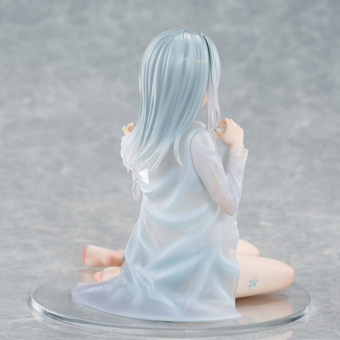 Original Character Estatua PVC 1/7 Silver-Haired Girl Sky Blue Morning Special Outfit Ver. by Fuumi Illustration 16 cm