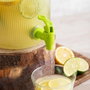 Quid Dispensador de Bebidas Maison de Vidrio Verde 4 L
