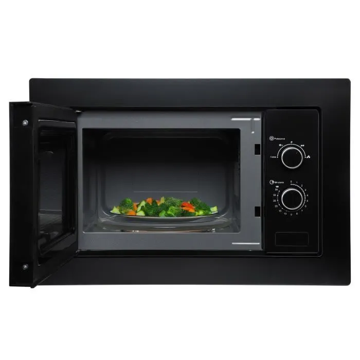 Continental Edison Microondas empotrable CEMO20EBM Negro 1200 W 21 L