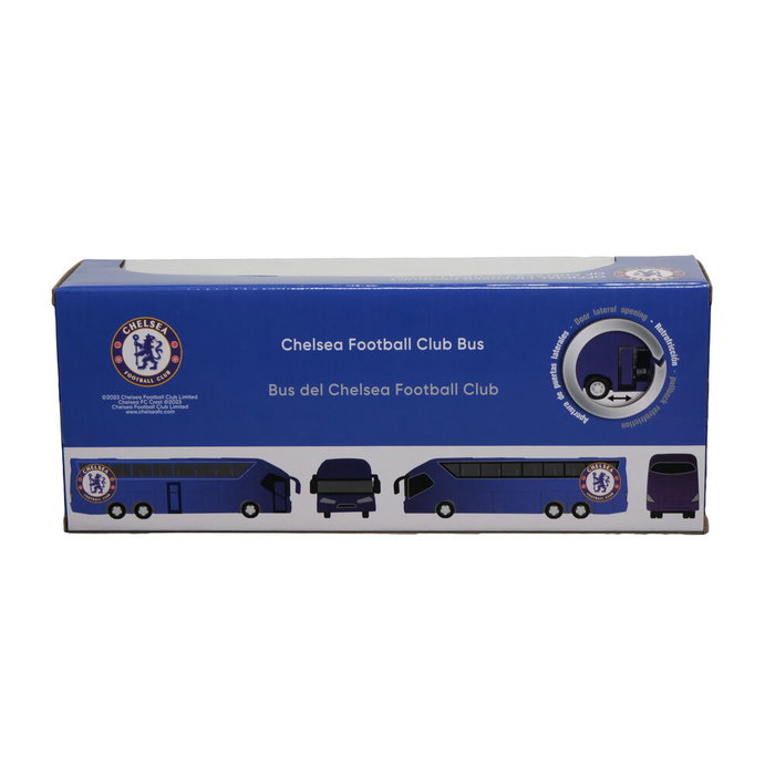 BANBO TOYS Autobus Chelsea 1:50 Apertura Puertas Laterales Retro-Fricción +3 Años 29,5x22,8x25cm
