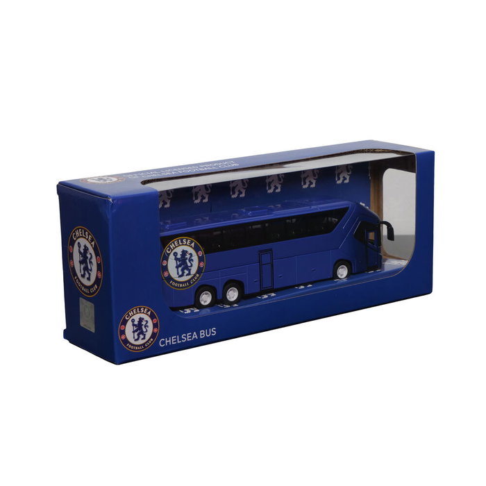 BANBO TOYS Autobus Chelsea 1:50 Apertura Puertas Laterales Retro-Fricción +3 Años 29,5x22,8x25cm