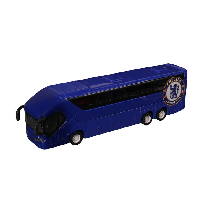 BANBO TOYS Autobus Chelsea 1:50 Apertura Puertas Laterales Retro-Fricción +3 Años 29,5x22,8x25cm