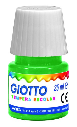 Tempera Giotto 25 Ml Verde Esmeralda (Set de 6) Tempera Giotto 25 Ml Verde Esmeralda (Set de 6)
