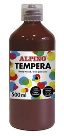 Tempera Alpino Liquida 500 Ml (Botella) Marron