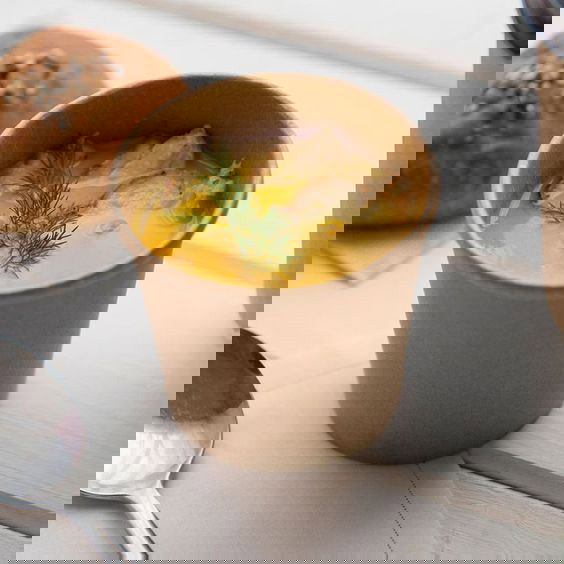 Algon Set 4 Tarrinas Kraft con Tapa 800 ml - 11.5 x 12 x 11.5 cm (12 Unidades)