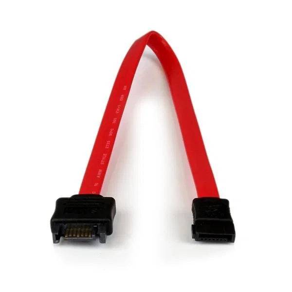 StarTech Cable de extensión de datos SATA de 30 cm, SATA III 6Gbps, Rojo/Negro StarTech Cable de extensión de datos SATA de 30 cm, SATA III 6Gbps, Rojo/Negro