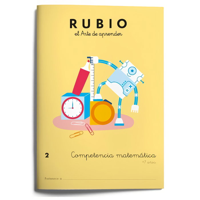RUBIO Cuaderno Competencia Matemáticas 2 A4
