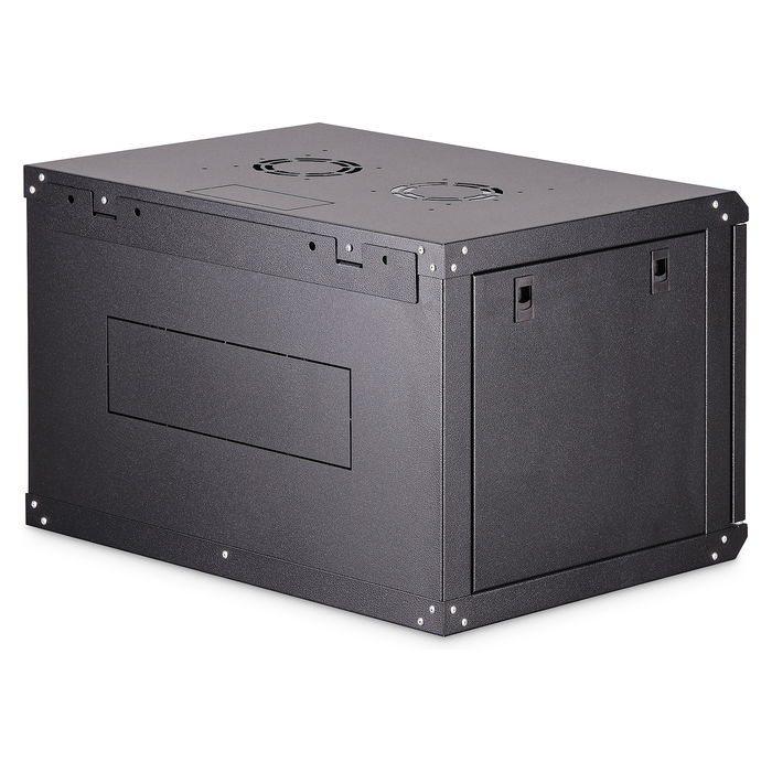 Digitus Bastidor de Pared Serie Dynamic Basic, 19'' 7U 600x450x415 mm, Negro, IP20, Capacidad 60 kg, Con Puerta de Cristal y Bloqueo de Teclado