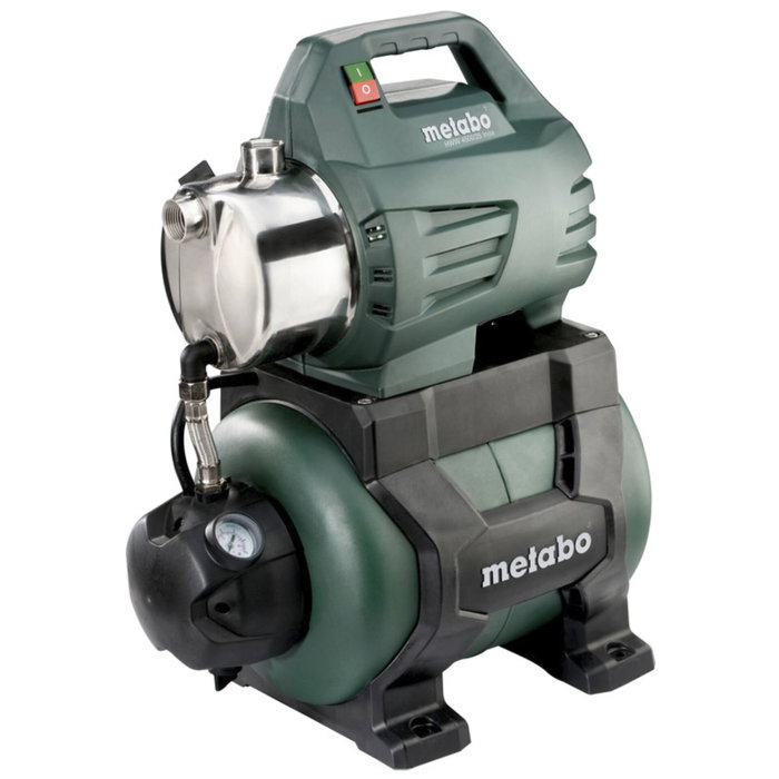 Metabo Booster con depósito HWW 4500/25 Acero inoxidable Metabo Booster con depósito HWW 4500/25 Acero inoxidable