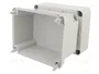 GEWISS Carcasa Universal 44 CE Gris con Tapones