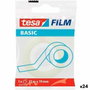 TESA TAPE, S.A. Basic Film transparente 33m x 19mm (24 rollos)
