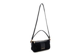 Vince Camuto Bolso Bandolera Negro Piel de Polivinilo