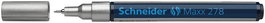 Schneider 278 Lackmarker 0.8 mm Plata
