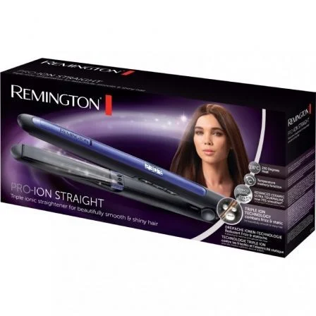 Remington Plancha de Pelo Pro-Ion S7710 Violeta, Cerámica Avanzada Ultra con Turmalina, Tecnología Iónica Triple