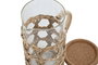 DKD Home Decor Jarra Natural Borosilicato Fibra 11 x 23 x 17 cm