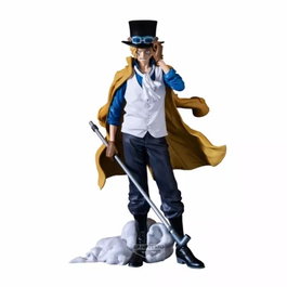 Banpresto Figura Premium Sabo One Piece 30 cm Figura Pre-pintada PVC ABS Colección The Anime