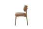 DKD Home Decor Silla Fresno Piel Blanco
