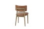 DKD Home Decor Silla Fresno Piel Blanco