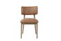 DKD Home Decor Silla Fresno Piel Blanco