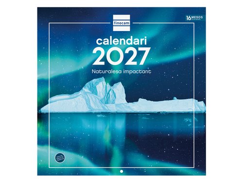 Finocam Calendario de Pared 2027 Naturaleza con Espacio para Anotaciones Finocam Calendario de Pared 2027 Naturaleza con Espacio para Anotaciones