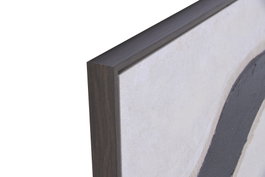 DKD Home Decor Cuadros Lienzo Abstracto 83x123 cm Set de 2